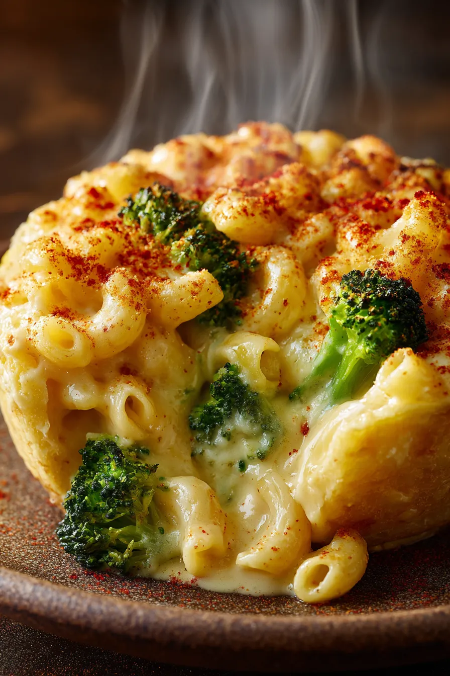 Best Ever Creamy Mac and Cheese with Roasted Broccoli