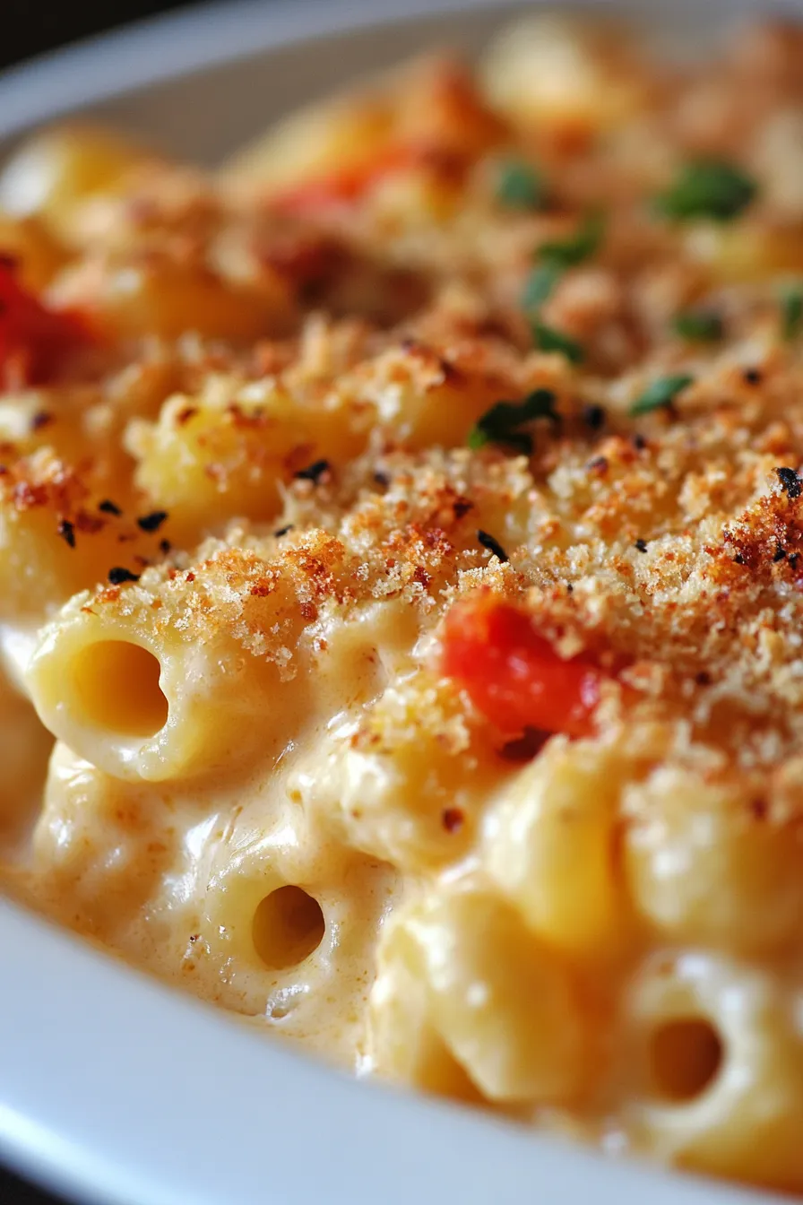 creamy pasta dish