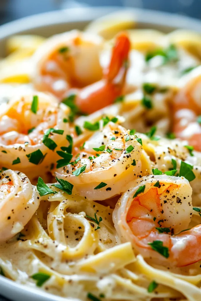 Creamy Shrimp Alfredo with Zesty Lemon – Easy Weeknight Meal