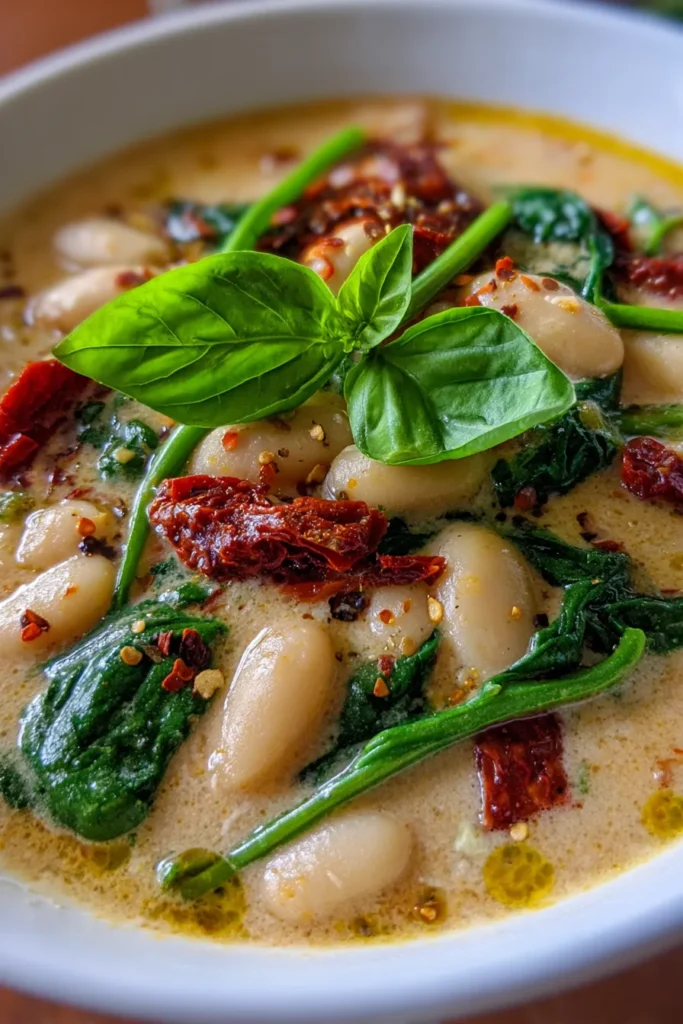 Creamy Tuscan White Bean Soup: One-Pot Comfort Meal Recipe