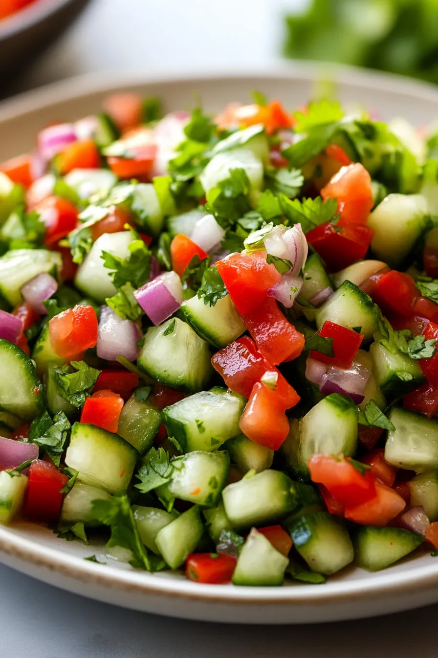 fresh ingredients-cucumber-cilantro-lime