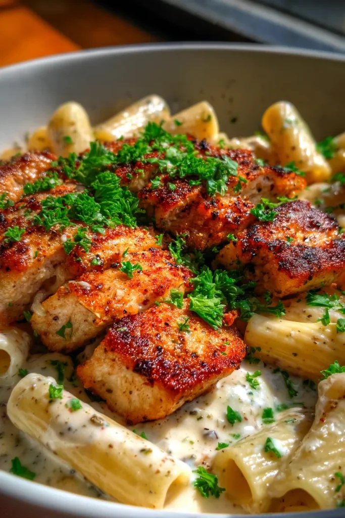 Easy Garlic Parmesan Chicken Pasta: Perfect Family Dinner!