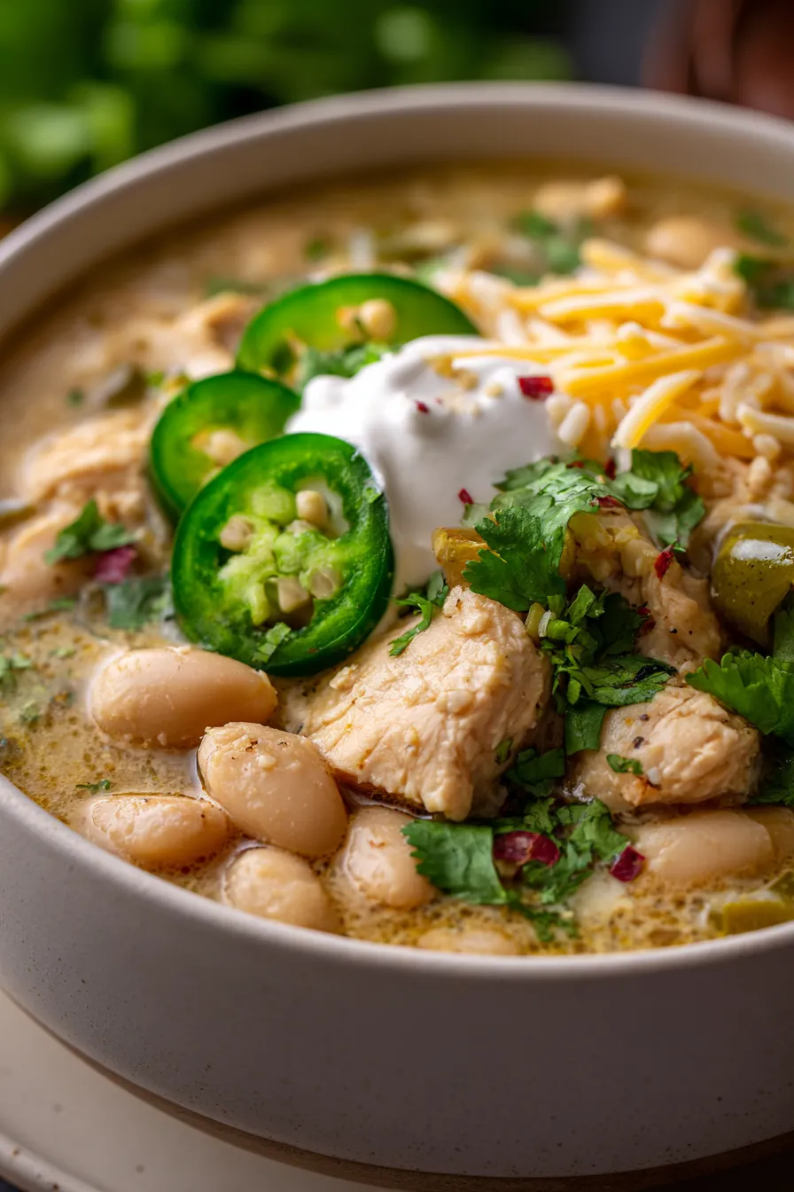 High Protein White Chicken Chili (Hearty & Comforting)-ingredients-prep