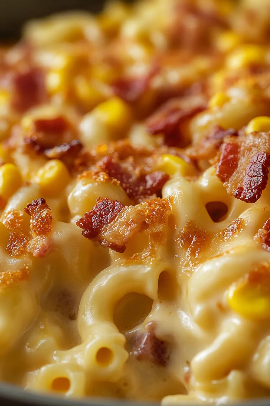 Ultimate Mac and Cheese with Bacon & Sweet Corn | Easy Recipe