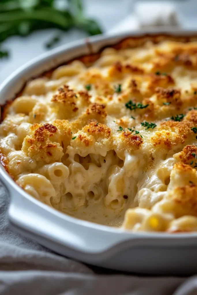 Ultimate Mac and Cheese with Crispy Cauliflower Recipe