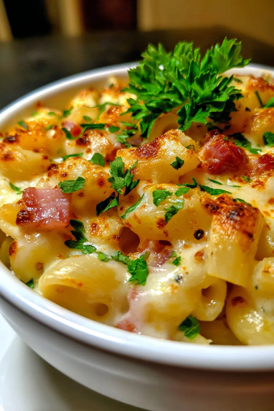 Mac and Cheese with Pineapple & Ham-ingredients-fresh