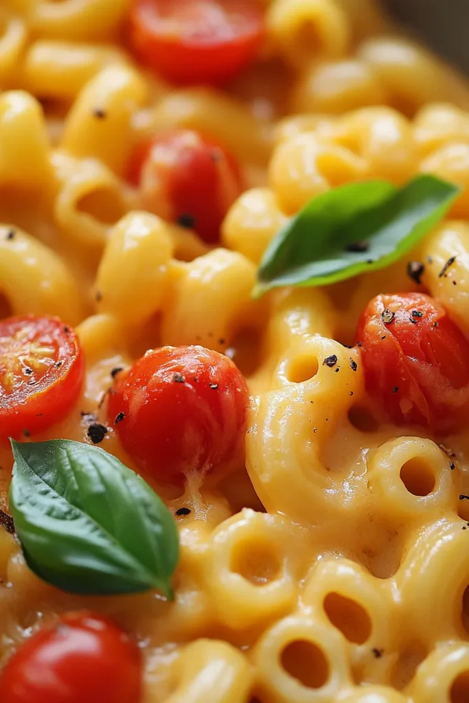 Creamy Mac and Cheese with Tomato Basil: Ultimate Comfort Food