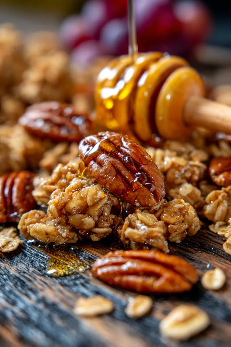 Maple Pecan Crunch Granola-ingredients-prep