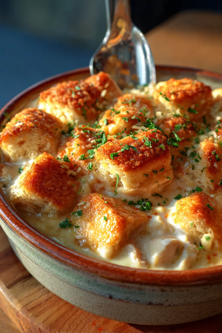 Million Dollar Chicken Casserole (Creamy Family Favorite) ingredients mise en place