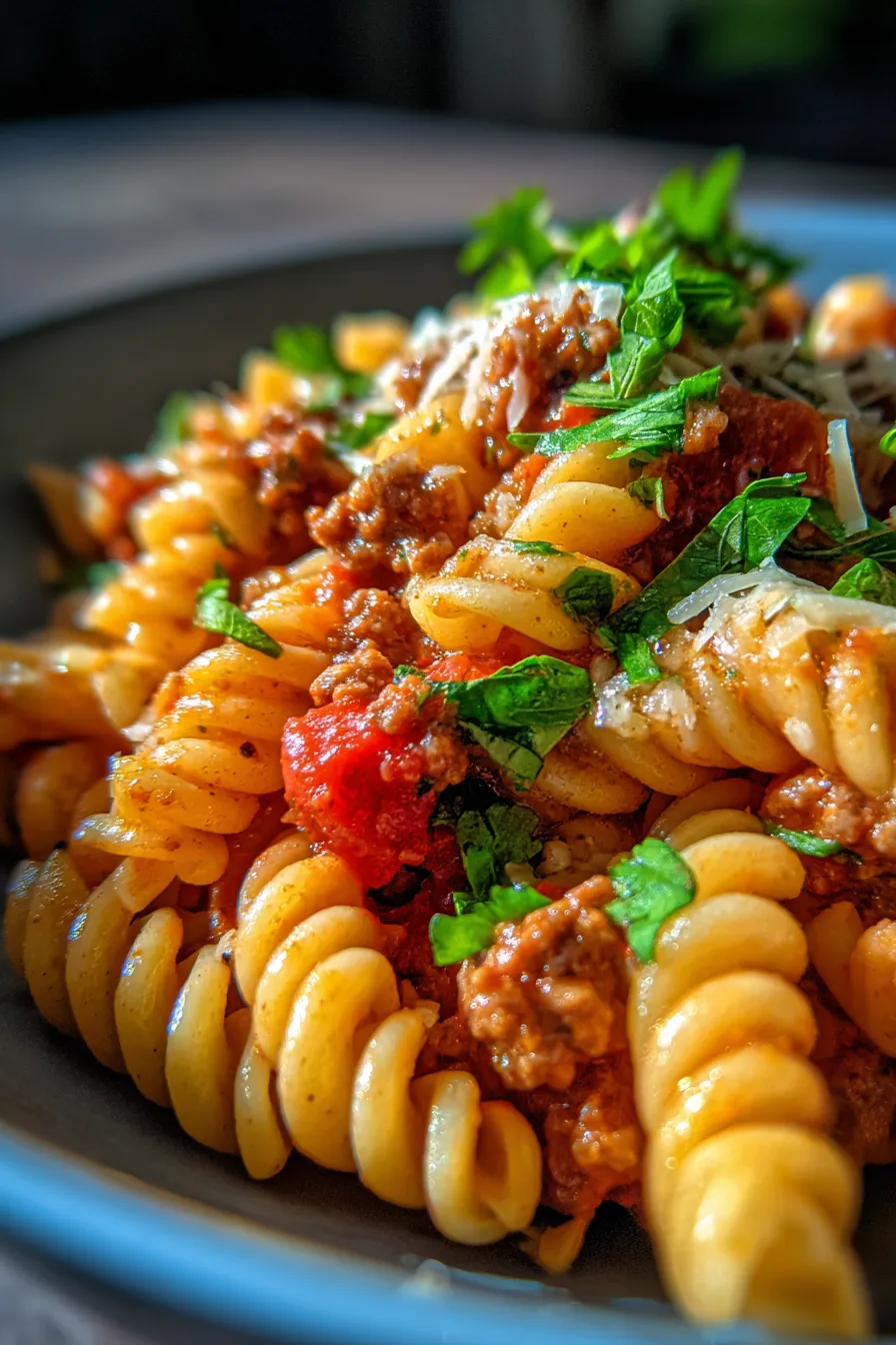 One Pot Taco Pasta: Quick & Easy Family Dinner Recipe