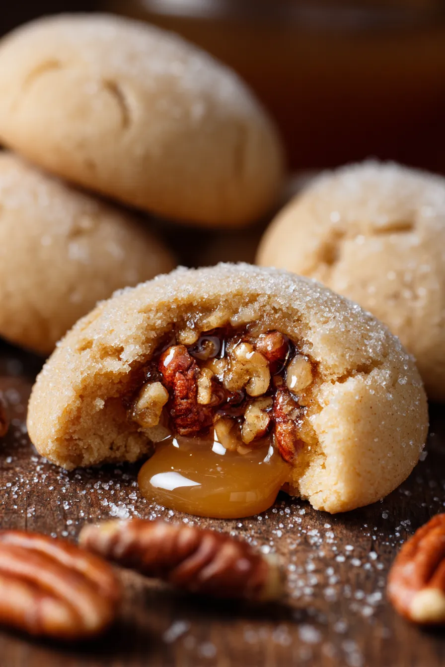 overhead shot cookie plate with pecans
