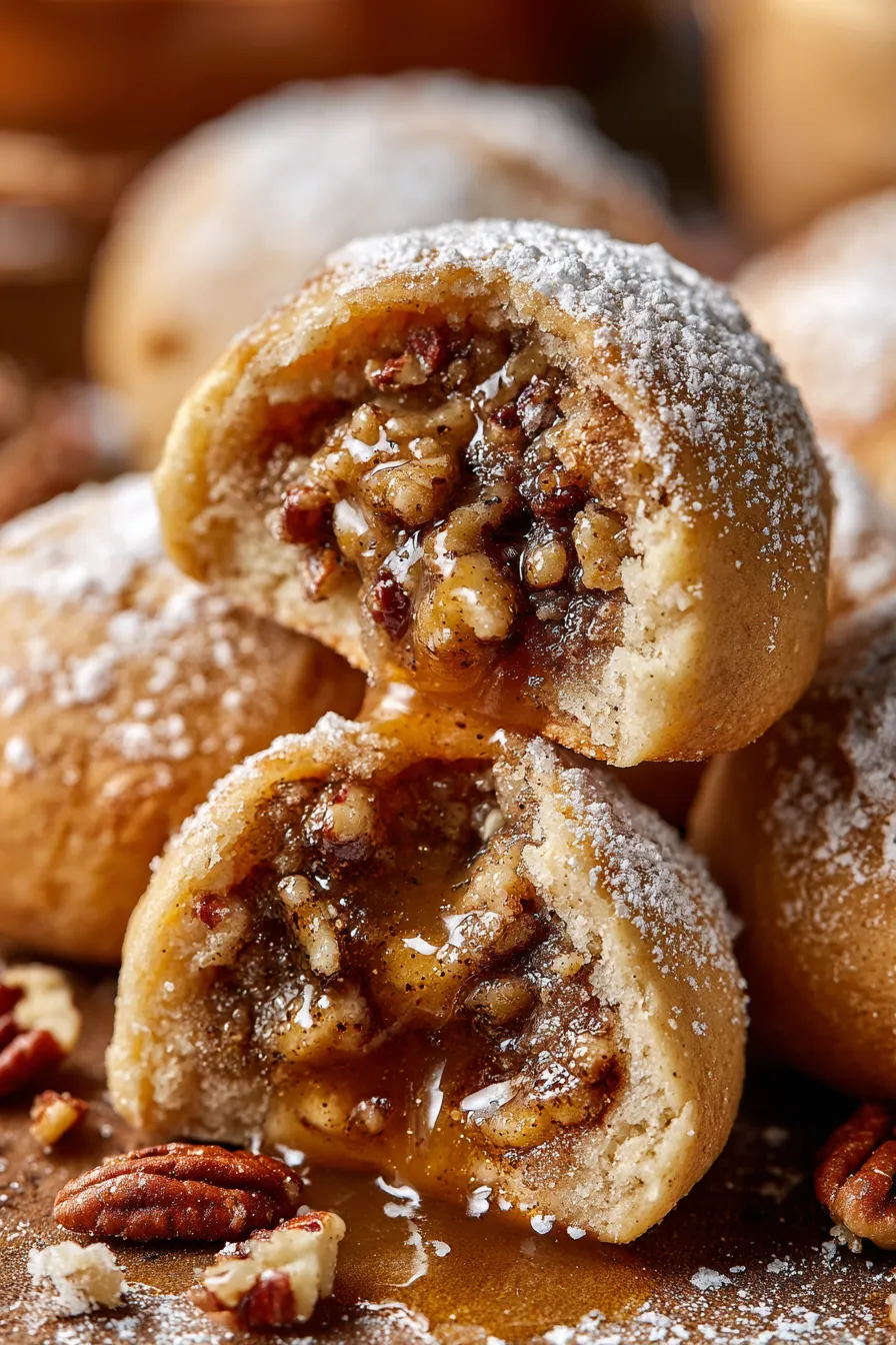 Best Ever Maple Brown Sugar Pecan Sandies Recipe | Easy Comfort Cookie