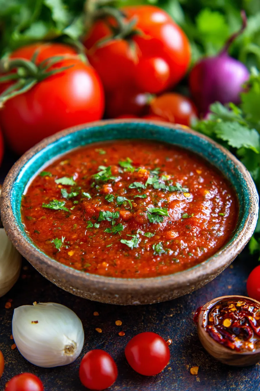 Salsa Roja-ingredients-fresh