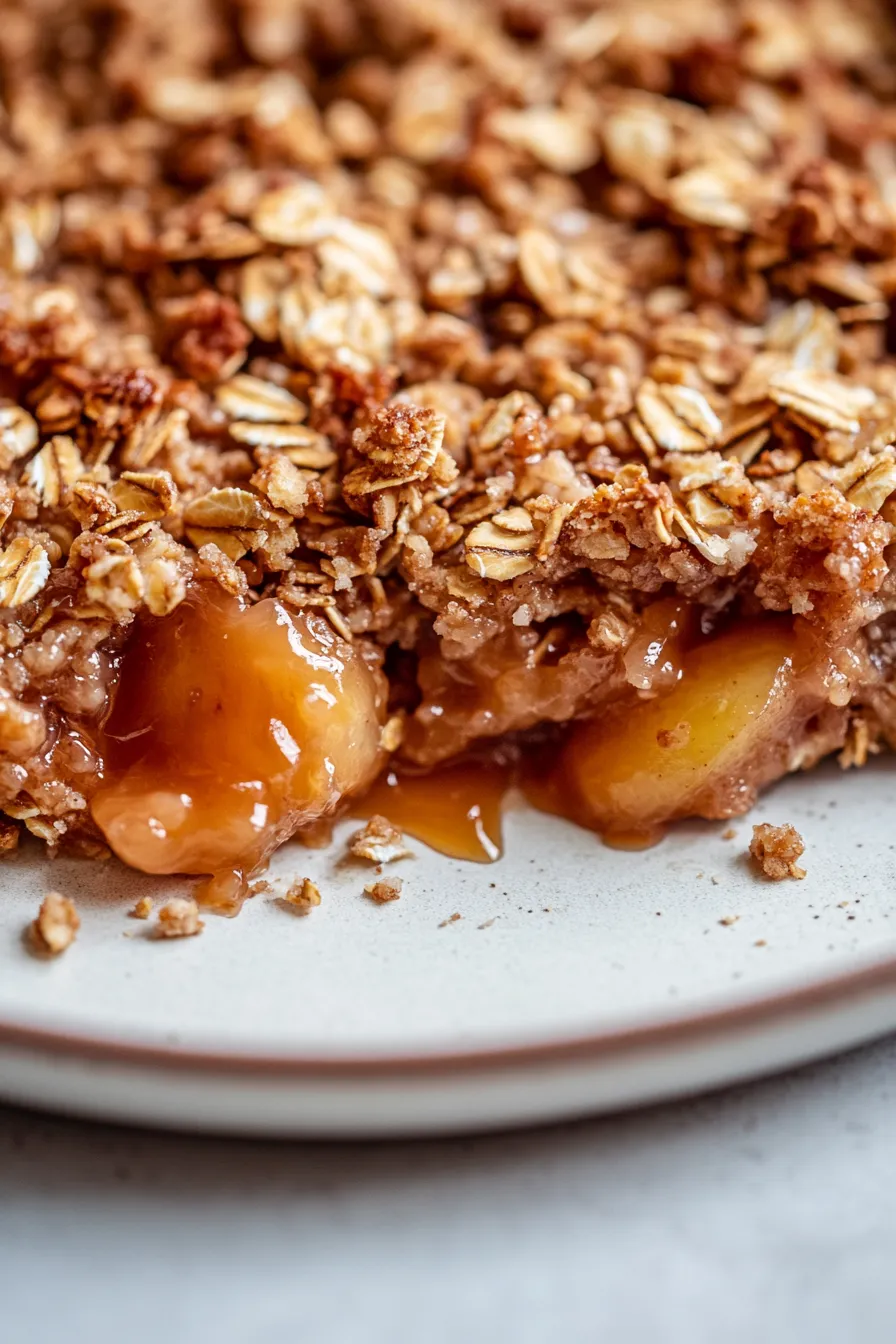 Salted Caramel Granola Crumble: Easy, Cozy, & Irresistible!