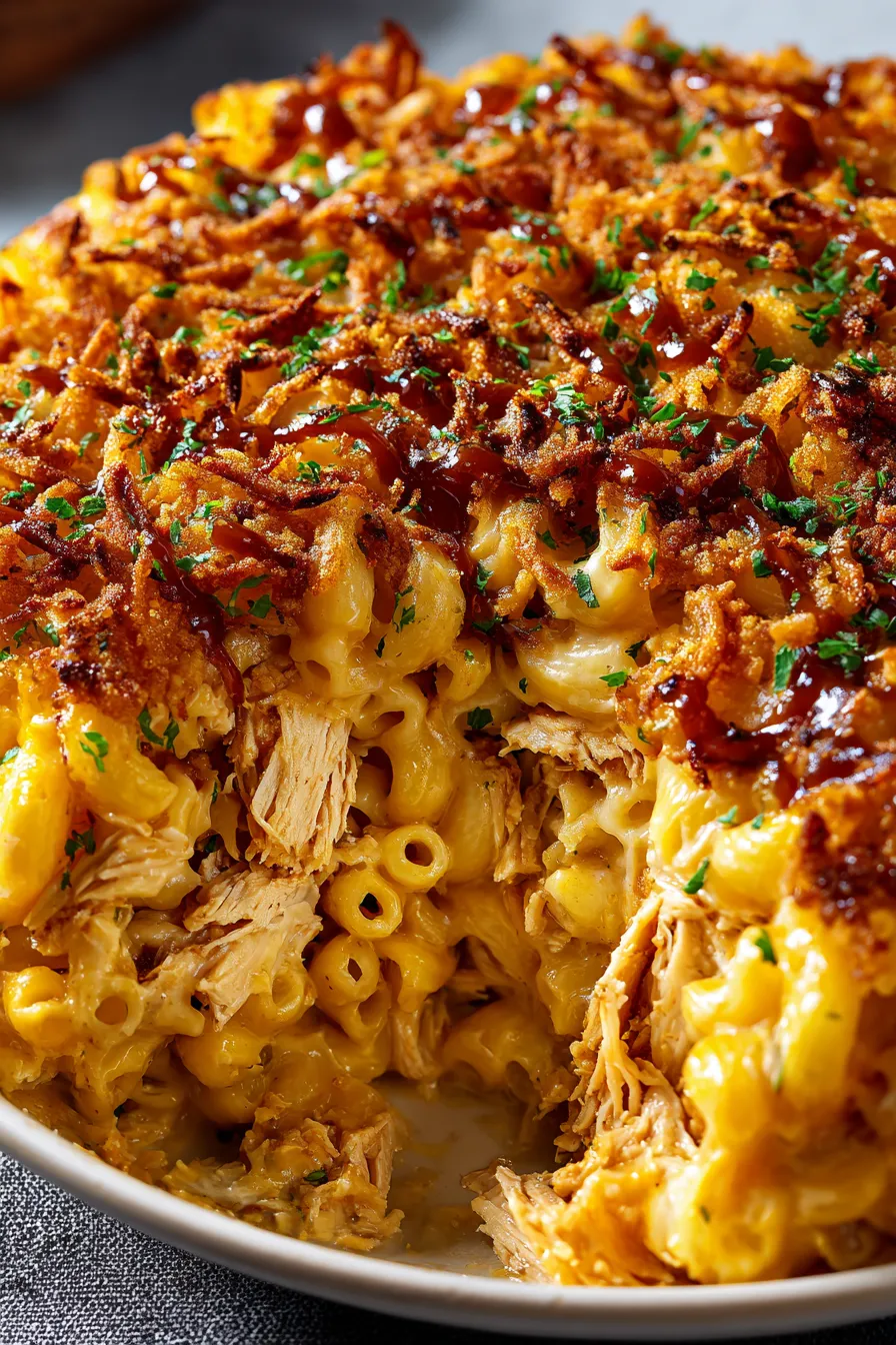 shredded chicken prep station