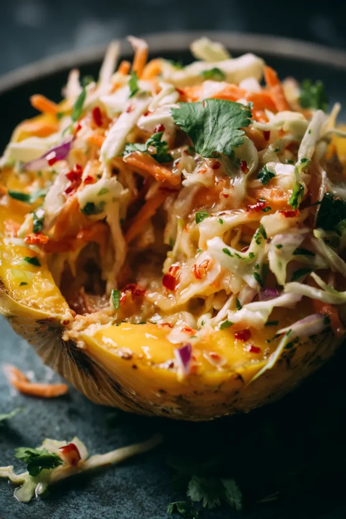 Sweet Chili Mango Coleslaw Recipe (15-Minute Side)