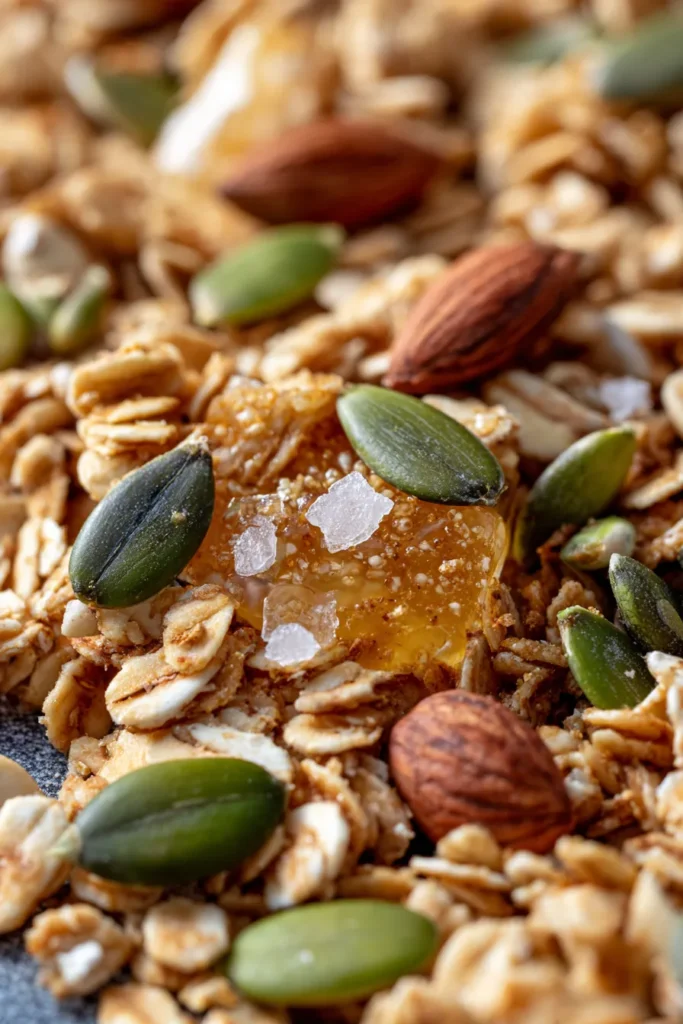 Crispy Tahini Honey Granola (Nut-Free!): Easy Breakfast Recipe