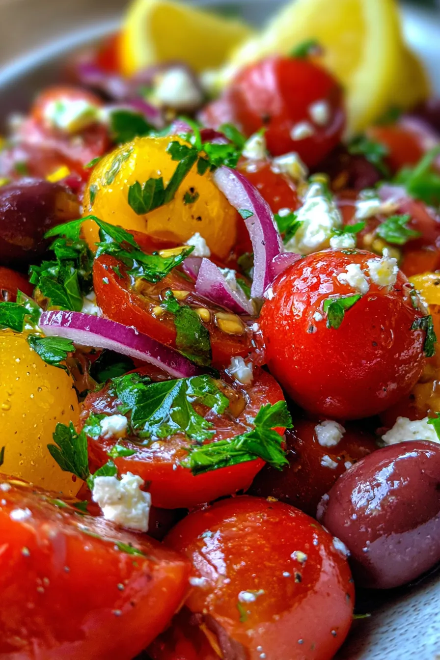 The Ultimate Zesty Tomato, Olive & Feta Salsa Recipe