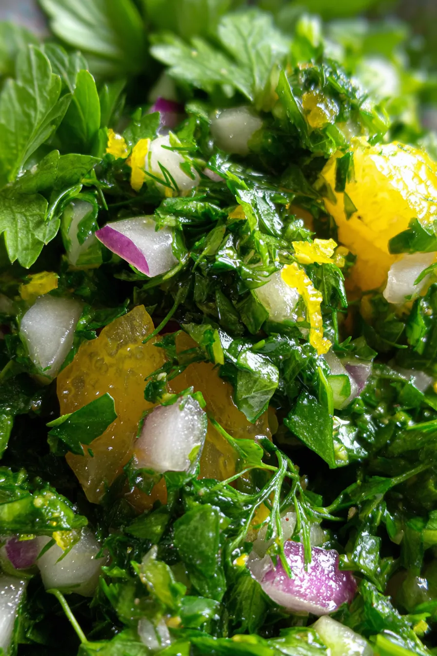 Zesty Lemon Herb Salsa: Fresh, Flavorful & Easy Recipe!