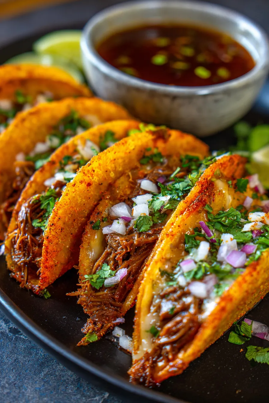 Birria Tacos-consomme-dipping