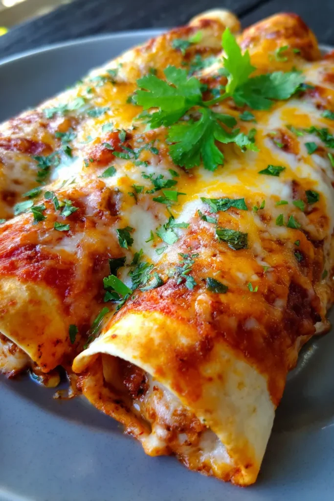 Easy Cheesy Ground Beef Enchiladas: Family Dinner Recipe