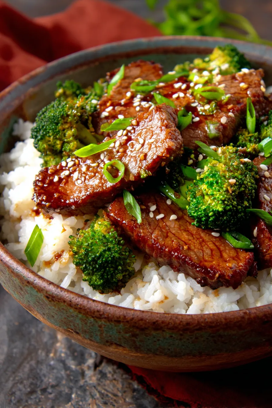 Chinese Beef and Broccoli (One-Pan Takeout-Style Dinner)-ingredients-fresh
