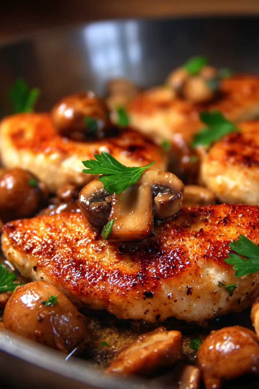 Classic Chicken Marsala (Easy One-Pan Recipe)-ingredients-mise-en-place