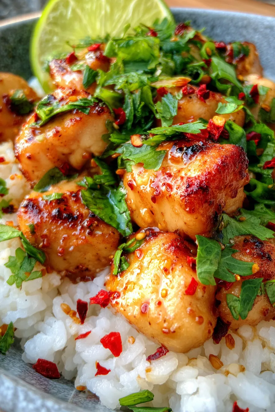 Quick Coconut Chicken Rice Bowl: Easy One-Bowl Dinner Recipe