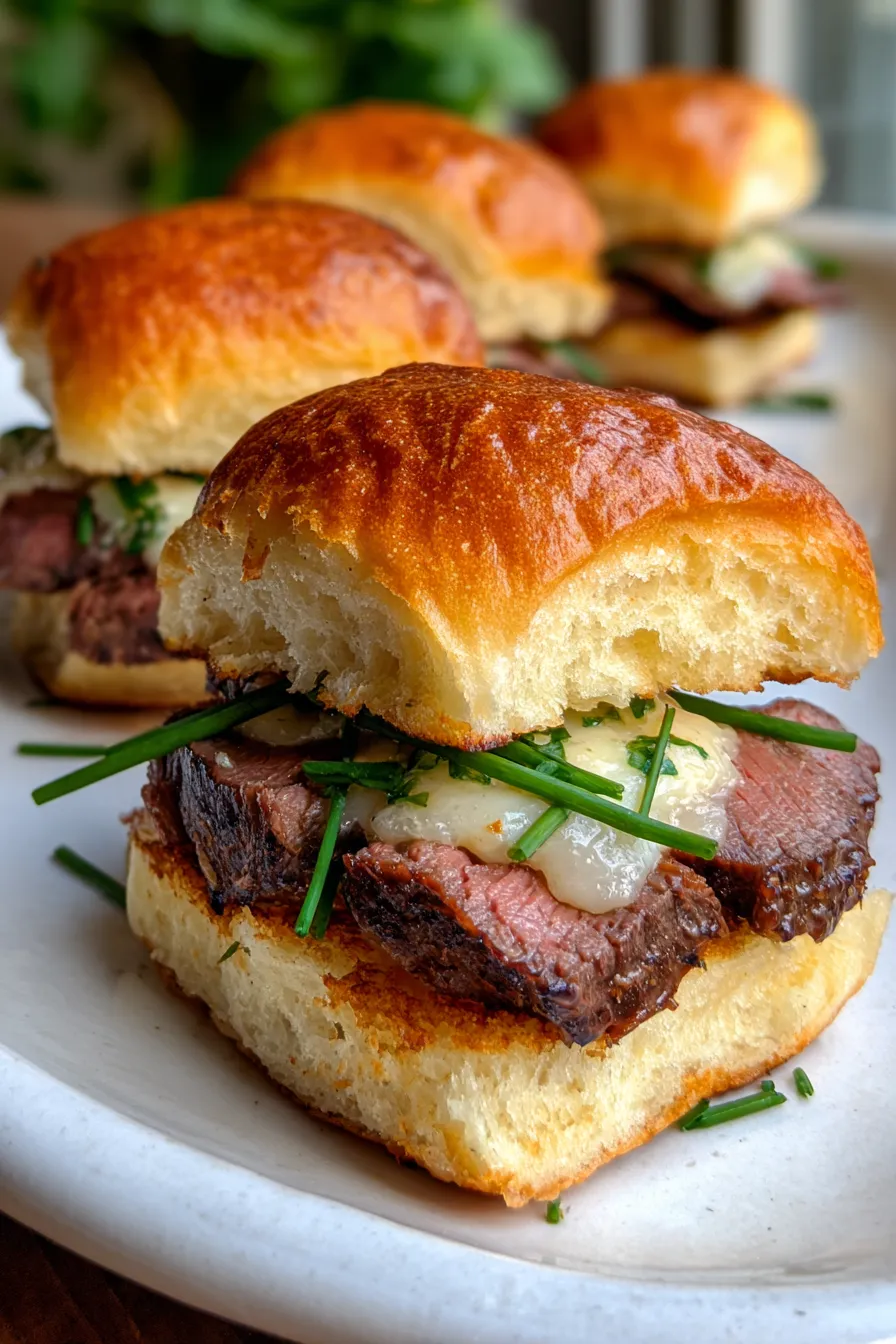 Cowboy Butter Steak Sliders: Easy Dinner & Crowd-Pleaser!