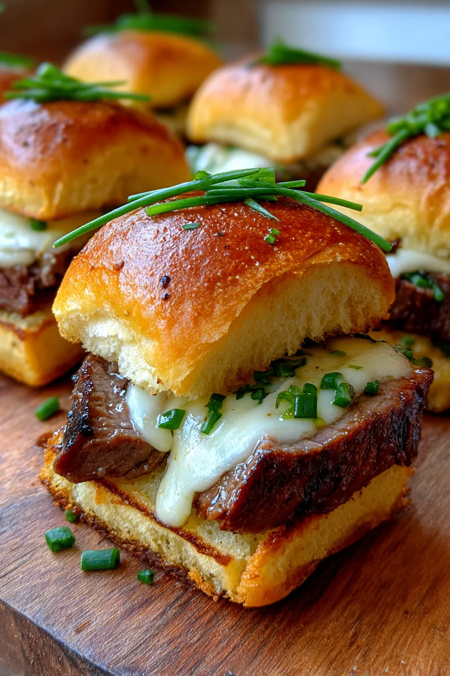 Cowboy Butter Steak Sliders-ingredients-prep