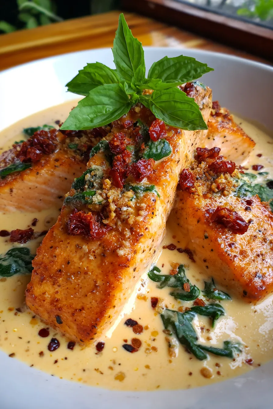 Creamy Tuscan Salmon: 30-Minute One-Pan Dinner Magic