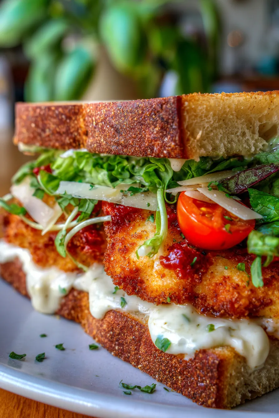 Crispy Chicken Caesar Sandwich: Your New Favorite Meal!
