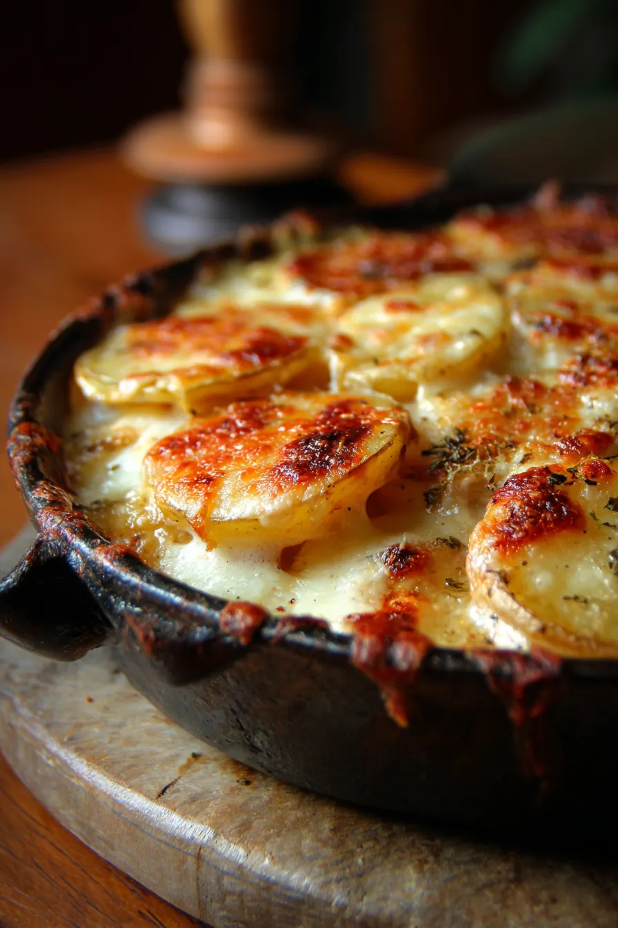 Crockpot French Onion Potatoes – Tender & Cheesy-ingredients-prep