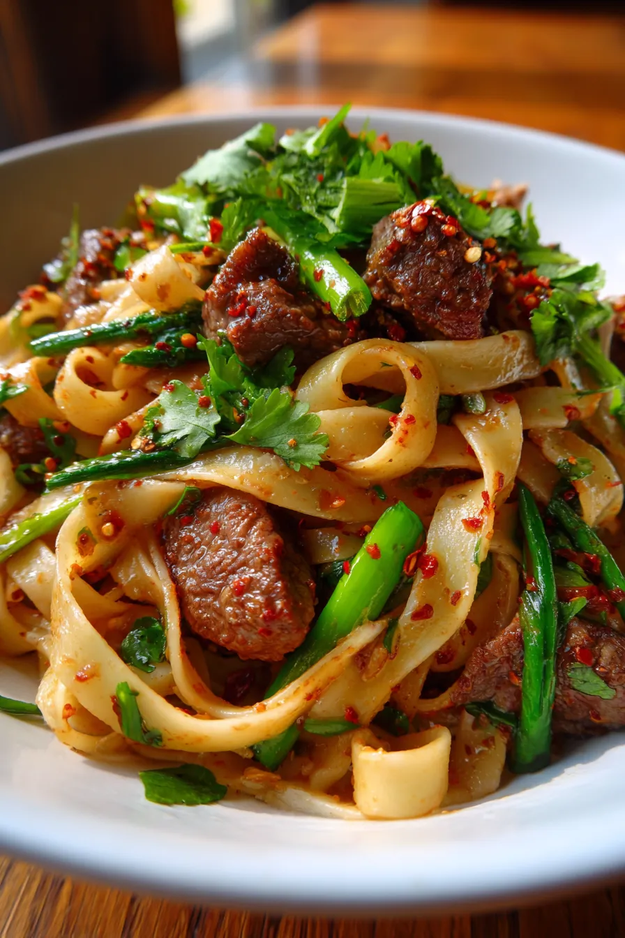Cumin Lamb Noodles: Bold One-Pan Flavor Perfection