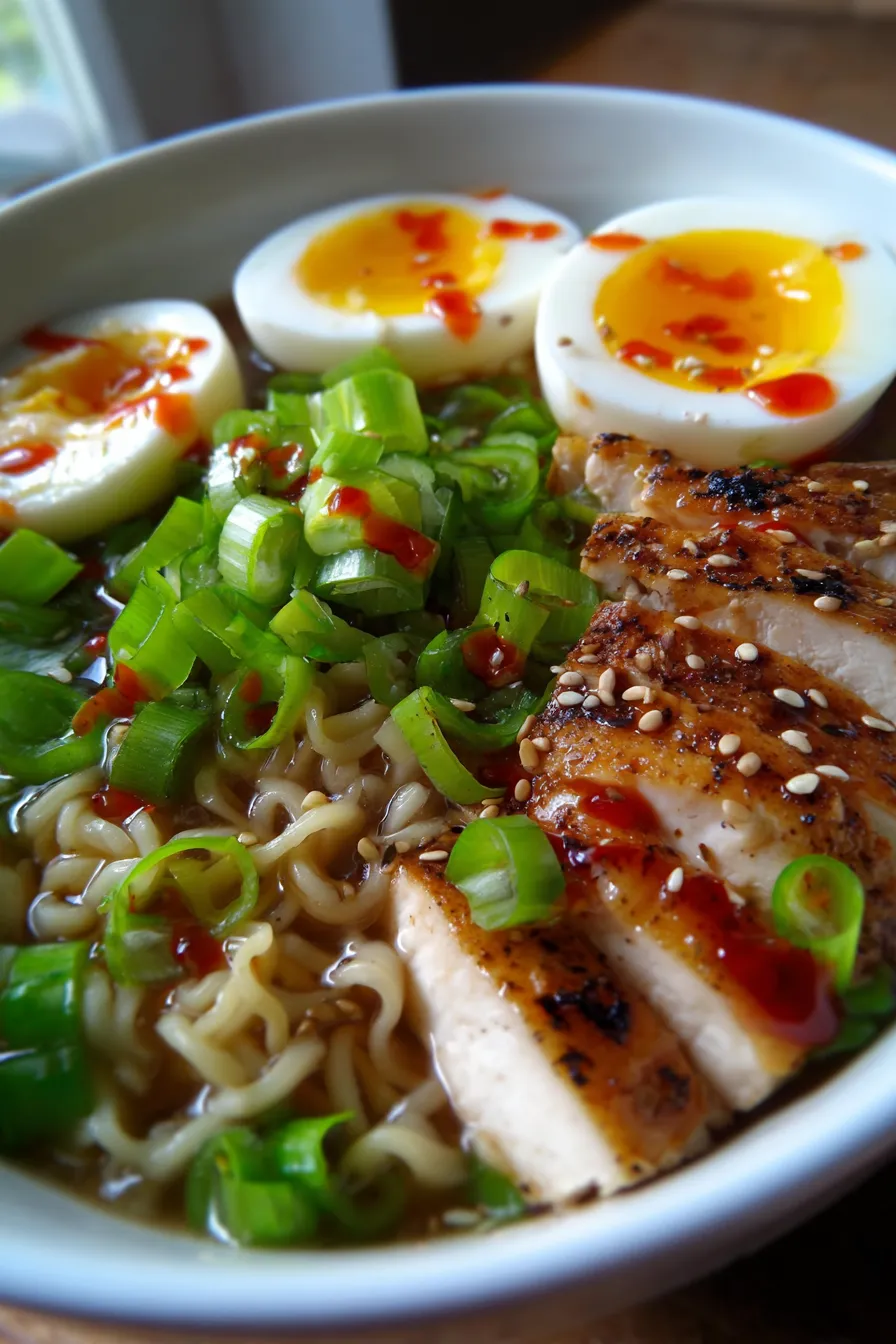 Easy Chicken Ramen: Fast Comfort Dinner in 30 Minutes!