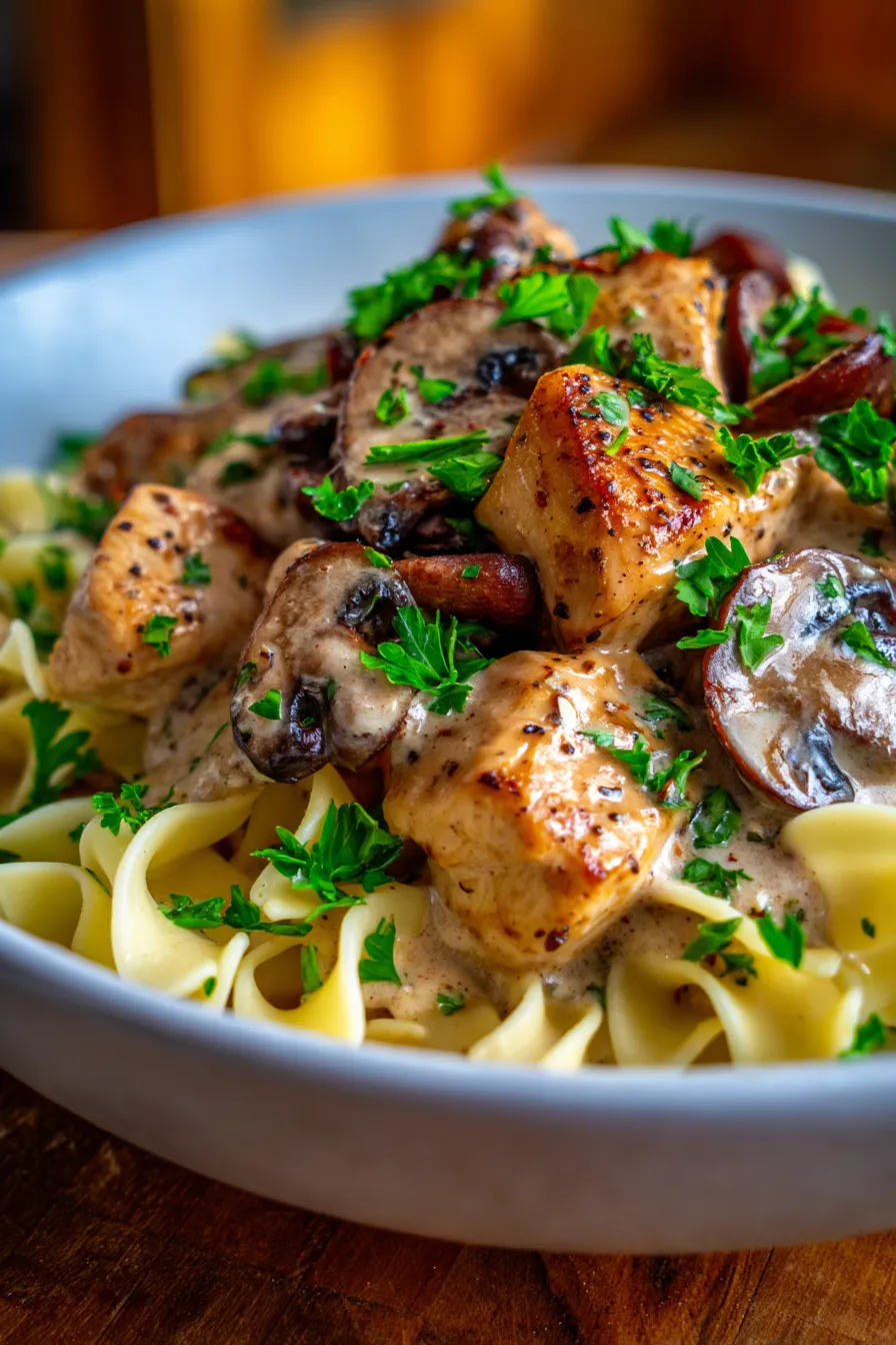 Easy Chicken Stroganoff: Creamy 30-Minute Comfort Food
