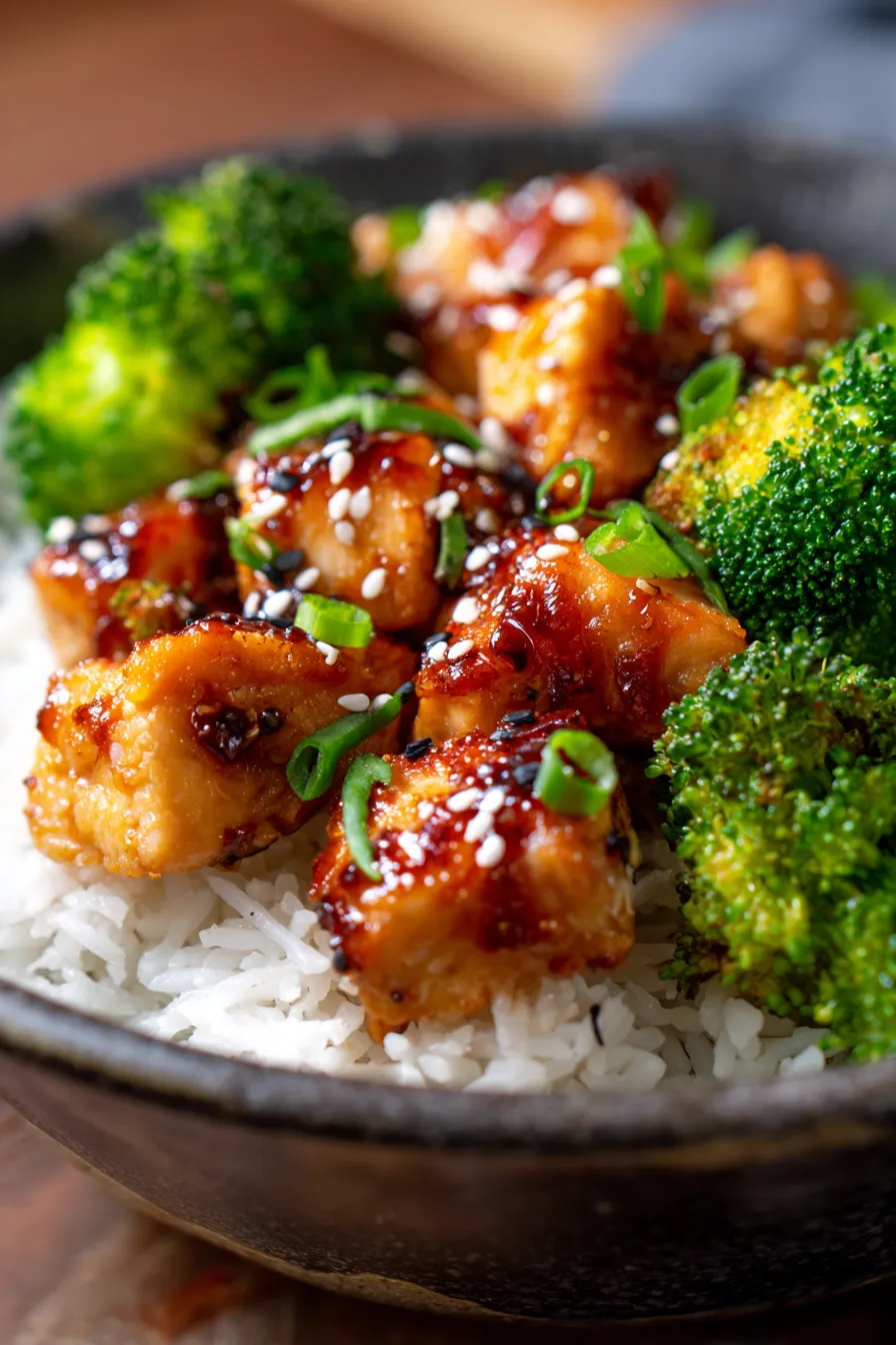 Easy Teriyaki Chicken Rice Bowl (Better Than Takeout)