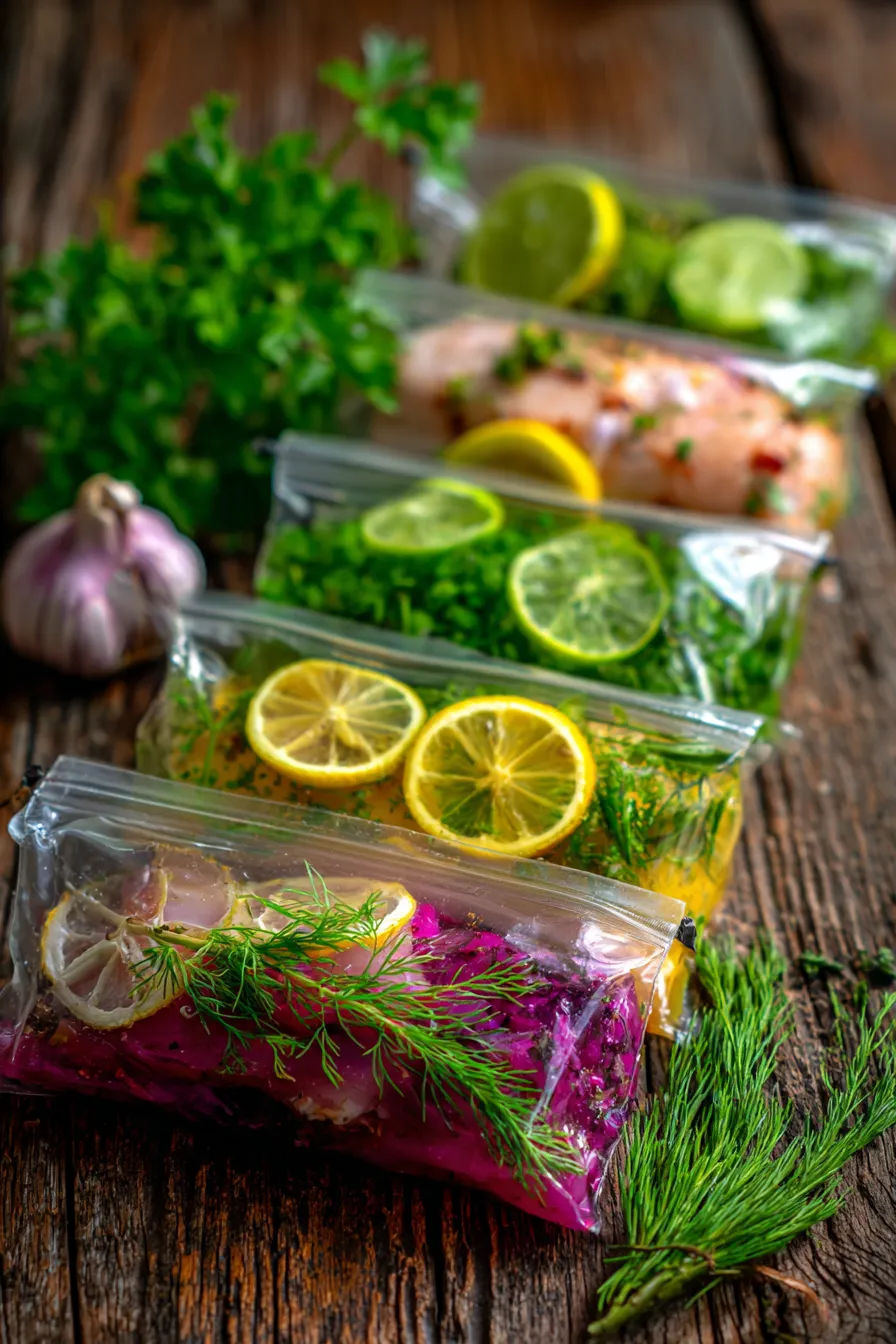 Freezer-Friendly Chicken Marinade Recipes for Meal Prep-marinating-process