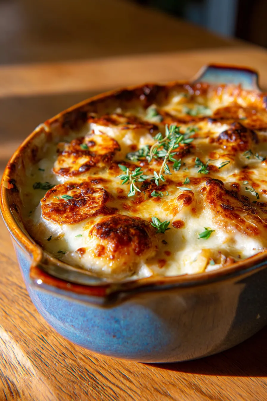 French Onion Chicken Orzo Casserole-ingredients-prep-mise en place
