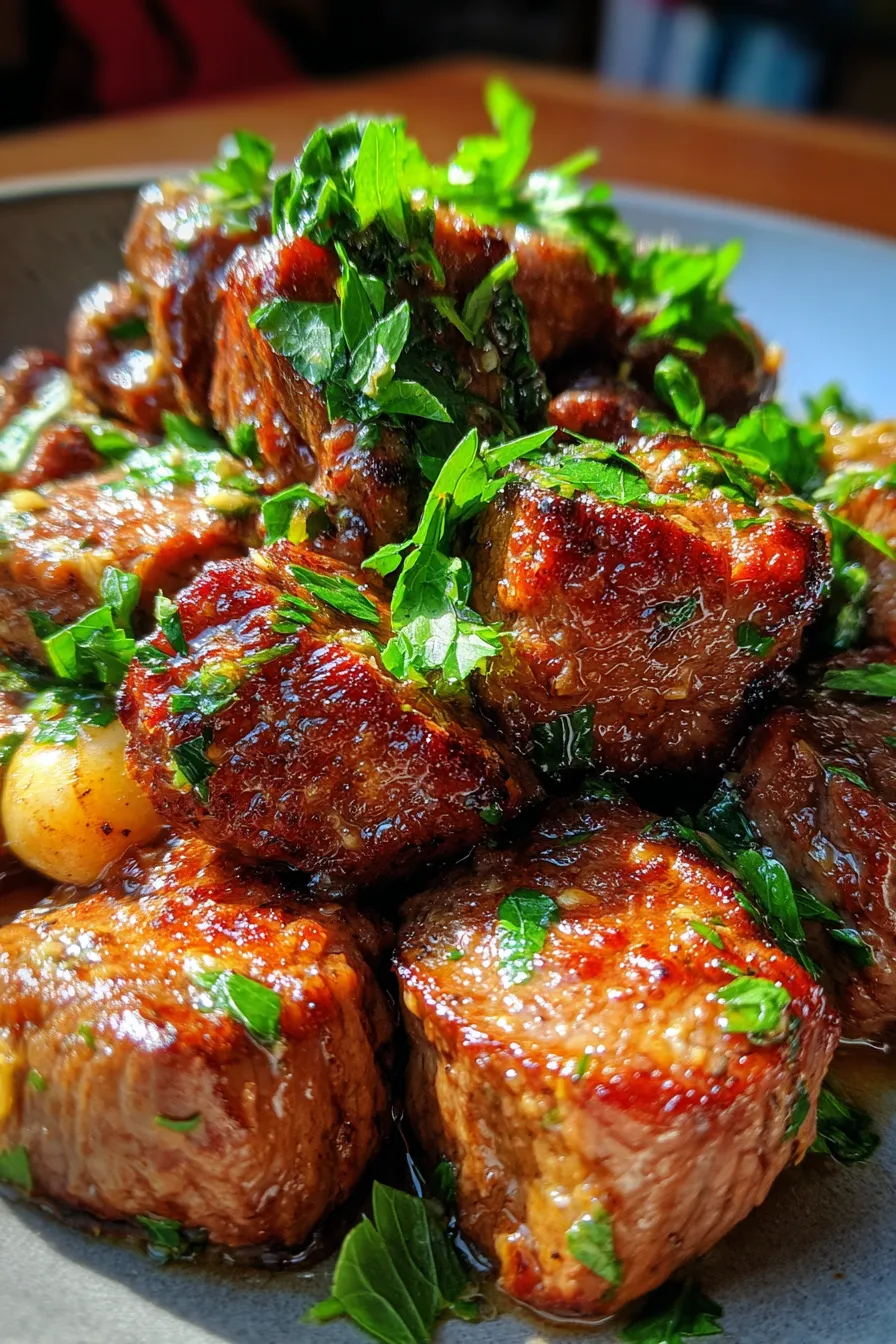 Garlic Butter Beef Bites (High-Protein One-Pan Dinner)-ingredients-fresh