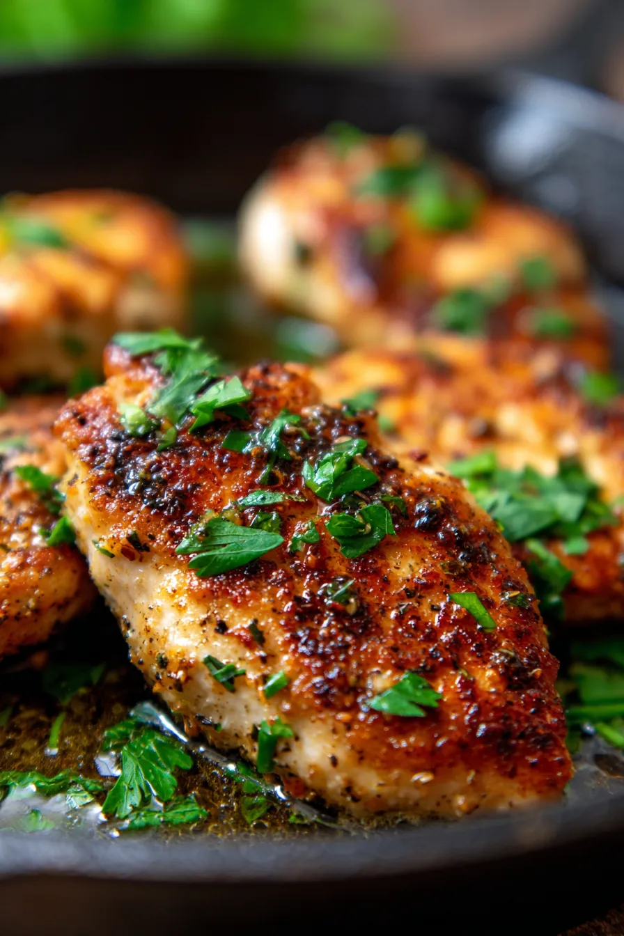 Quick Garlic Butter Chicken Skillet – Easy Weeknight Dinner