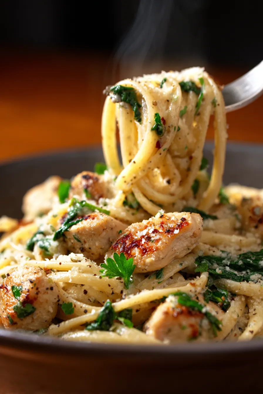 Garlic Parmesan Chicken Pasta (Healthy Meal Prep Dinner)-mealprep-containers-staged