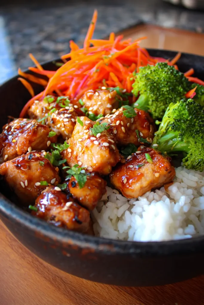 Quick & Healthy Ground Turkey Teriyaki Rice Bowls (30-Min)