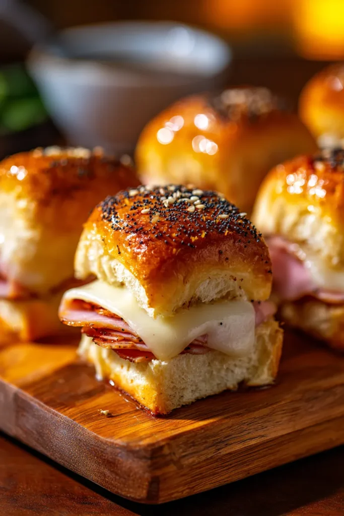 Ultimate Gooey Ham Sliders: Easy Party & Dinner Recipe!