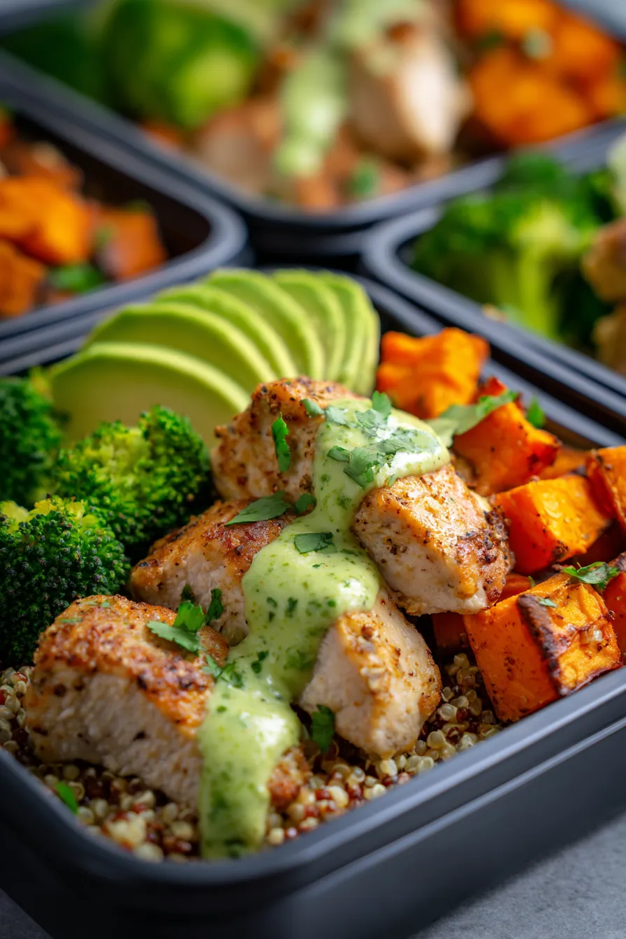 High-Protein Chicken Meal Prep Bowls: Easy & Healthy Recipe