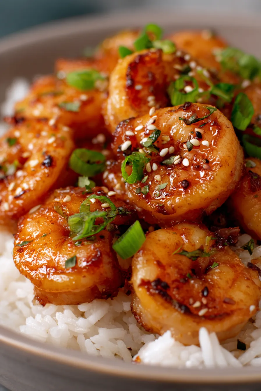 High-Protein Honey Garlic Shrimp (Fast Weeknight Meal)-ingredients-mise-en-place