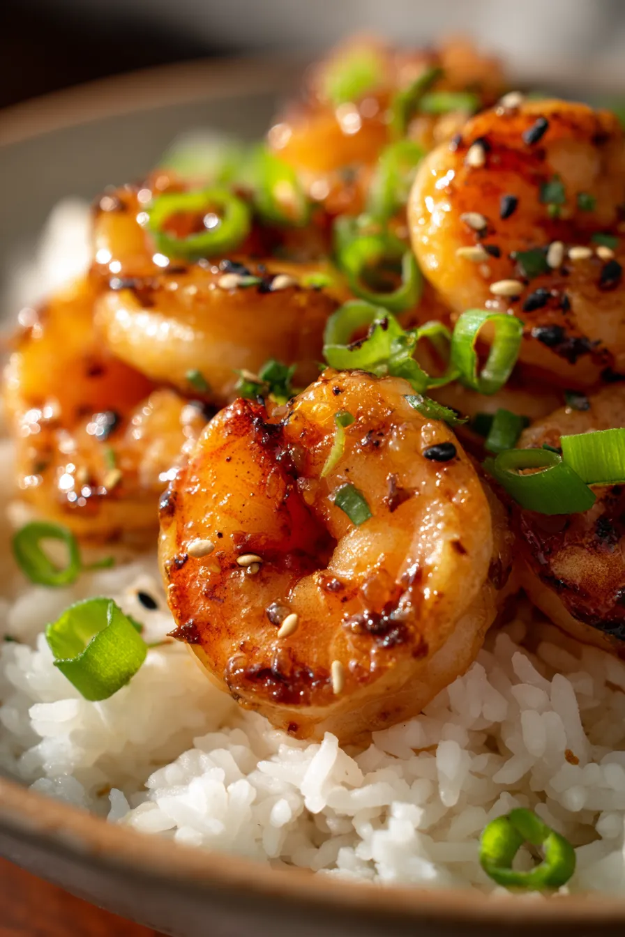 High-Protein Honey Garlic Shrimp: Quick & Easy Weeknight Meal