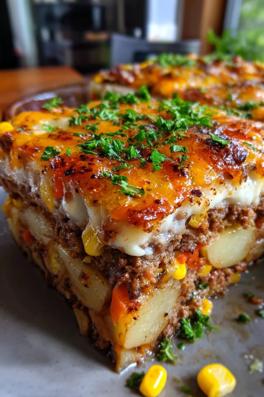 Hobo Casserole with Ground Beef: Easy Oven Dinner Recipe