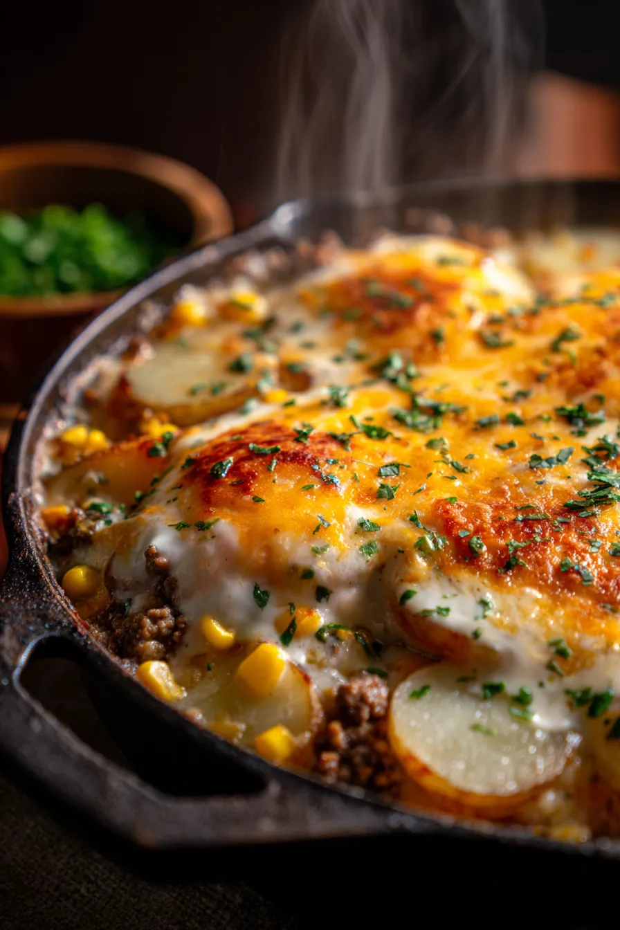 Easy Hobo Casserole with Ground Beef – One-Pan Comfort