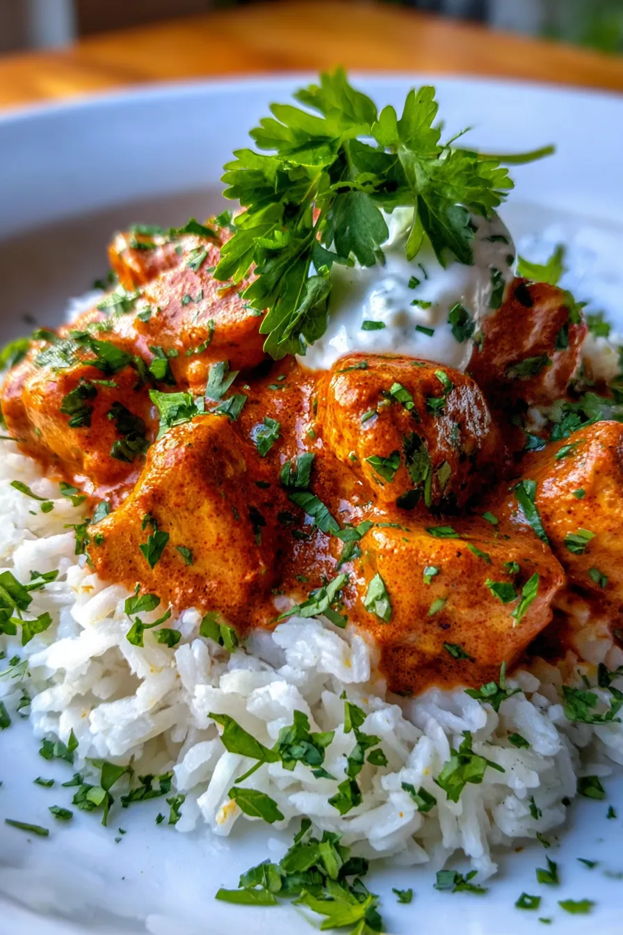 Homemade Butter Chicken (Perfect for Meal Prep)-spices-fresh-ingredients